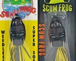 Scum Frog 5/16 Scum Frog Black Topwater Fishing Freshwater Lure SF-102 L... - $14.84