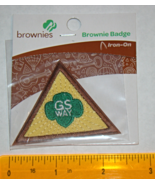 Girl Scouts Brownie Badge &quot;Brownie Girl Scout Way&quot; (New) - $20.51 CAD