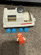 1984 Lil Playmates Space Station Commander Vehicle 04 Vtg Hong Kong Toy w figure - £15.51 GBP