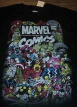 Vintage Style Marvel Comics Ghost Rider Hulk Black Panther Thor T-Shirt Xl New - £15.92 GBP