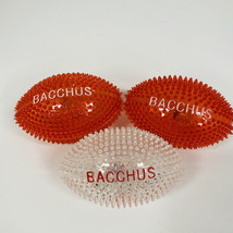 Mardi Gras Set of 5 Throws Footballs Krewe Of Bacchus 2019 Parade Throws - $13.86