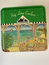 Vintage Key Lime Coolers Cookie Tin By Byrd Cookie Company Empty - £6.39 GBP