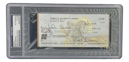 Bob Gibson St. Louis Cardinals Signed Slabbed  Bank Check #1398 PSA/DNA - £100.79 GBP