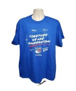 2018 Opening Night Together We are Rangerstown Adult Blue XL TShirt - £15.68 GBP