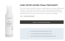 Keune Care Silver Savior Foam Treatment, 6.9 Oz. image 3