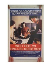 Kings Of Convenience Poster Riot On An Empty Street Skog - £70.62 GBP