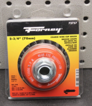 Forney 72757 Steel 12,500 rpm 5/8 in.-11 Shank Wire Cup Brush 2-3/4 Dia.... - $7.99