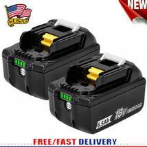 2Pack 18V 6.5Ah Led Battery Lxt Bl1830 Bl1850 Bl1860 Lithium Ion - $52.24