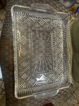 Shannon Crystal Tray Platter By Godinger, 11" x 16" - $44.55