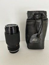 Vivitar 75-205MM 1:3.5~4.5 Macro Focus Zoom, Pentax Mount, Caps &amp; Bag - £19.92 GBP