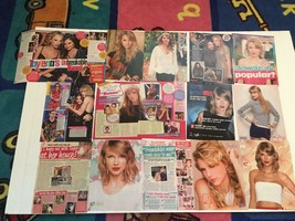 Taylor Swift teen magazine pinup poster clippings Tiger Beat Bad Blood  - £9.59 GBP
