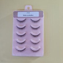 JVUK False eyelashes 5 Pairs - Reusable, Easy to Apply, No Glue Needed - $12.20