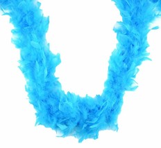 Turquoise 45 gm 6 Ft Chandelle Feather Boa - £4.64 GBP