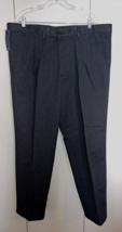 DOCKERS MEN&#39;S CLASSIC FIT PLEATED GRAY DRESS PANTS-42x32-NWT-NICE - $26.18