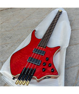 4 Strings Headless Electric Bass Guitar ,Mahogany Body Roasted Maple Nec... - €255,57 EUR