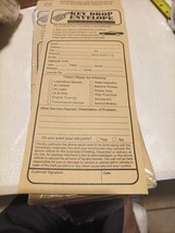 Key Drop Envelopes After Hours Auto Service 4.125”x9.5” Secure Seal 200 Pcs - €14,40 EUR