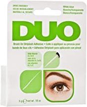 DUO Brush-On Lash Adhesive Vitamins A,C &amp; E Clear 0.18 oz - £10.38 GBP