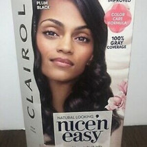 Clairol Nice n Easy Permanent Hair Color #2V PLUM BLACK - $8.99