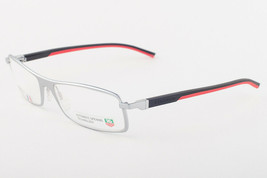 Tag Heuer 801 002 Automatic Silver Black Red Eyeglasses TH801-002 58mm - $217.55