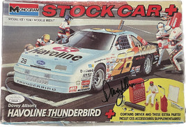 Davey Allison signed NASCAR 1:24 Scale Stock Car+ 1990 Monogram Havoline Thunder - £119.58 GBP