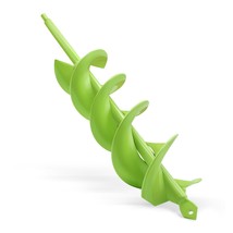 Tcbwfy 3&quot;X16.5&quot; Garden Auger,Solid Shaft Dual-Spiral High, And Small Trees - $39.99