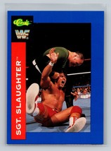 Sgt. Slaughter #61 1991 Classic WWF Superstars WWE - £1.57 GBP