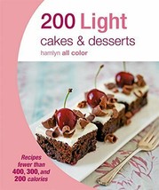 200 Light Cakes &amp; Desserts Book - £6.26 GBP
