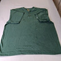 Carhartt Henley Shirt Men's 3XL Green Original Fit Short Sleeve Pocket K84 HTG image 14