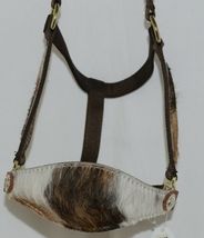 Pioneer Horse Tack Horse Show Halter Leather Hair Nylon Combnation image 3