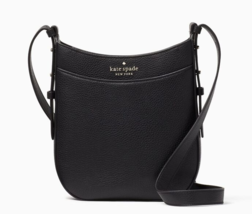 Kate Spade Leila North South Leather Crossbody Bag ~NWT~ Black - £117.12 GBP