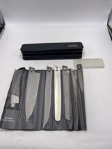 Kershaw Blade Trader 6 Knife Set 1099TF Handle Zip Case Japan Kai Vintage - $88.19