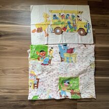Vintage Sesame Street School Bus Twin Fitted Sheet & Pillowcase - $349.27 MXN Vintage Sesame Street School Bus Twin Fitted Sheet & Pillowcase - $349.27 MXN