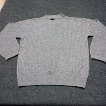 Vintage Coco + Carmen Sweater Gray Women Small Super Soft Cozy Knit - £18.16 GBP