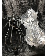 Industrial Retro Vintage Sconce Wire Cage Wall Light Metal Fixture Home ... - $9.89