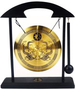 Zen Art Brass Feng Shui Desktop Gong With Feng Shui Sale Red String Brac... - £25.46 GBP