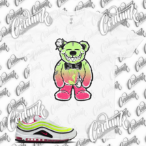 TEDDY T Shirt for N Air Max 97 Volt Rush Pink 90 95 Ghost Green Watermelon - £18.29 GBP+