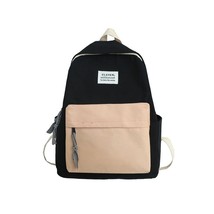 N contrast color preppy style trendy backpack women school bag for teenage girl college thumb200