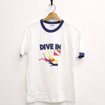 Vintage Dive In T Shirt Large - $36.77