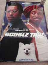  Double Take - Movie Banner With Eddie Griffin &amp; Orlando Jones - £27.93 GBP