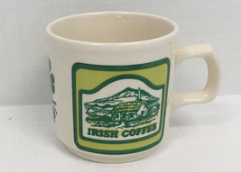 vintage Carrigdhoun pottery Irish coffee recipe graphics cup mug Cork Ir... - £23.35 GBP