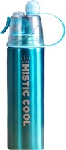 The Outdoor Optimist Aluminum Sports Water Bottle Water Mister Spray Water Bottl - £26.58 GBP