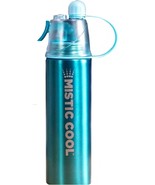 The Outdoor Optimist Aluminum Sports Water Bottle Water Mister Spray Wat... - £26.70 GBP