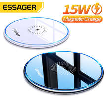 ESSAGER - Original 15W Qi Magnetic Wireless Charger for iPhone 12 11 Pro Xs Max  - £55.82 GBP