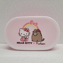 Sanrio Hello Kitty Pusheen Rainbow Donuts Small Storage Box Container - £8.06 GBP