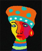 Pepita Needlepoint kit: African Woman, 10&quot; x 12&quot; - £70.52 GBP+