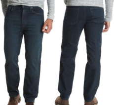 Wrangler Men&#39;s Performance Series Dark Blue Wash Straight Fit Size 44 x ... - $29.99