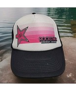 Rockstar Energy Drink Trucker Snapback Hat Pink Black Mesh  - $13.94