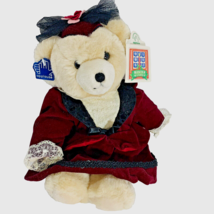 OLIVIA WINTHROP Teddy Bear Applause 12 in Plush Winter Wish Jointed Vintage - £11.35 GBP
