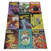 Lot of 9 DC Kids Graphic Comic Novels Batman Robin Super Sons Black Canary New - £38.93 GBP