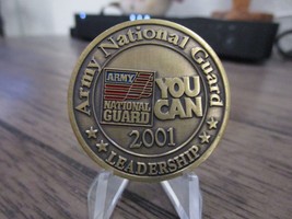 Army National Guard Leadership 2001 You Can Challenge Coin #785T - $12.86
